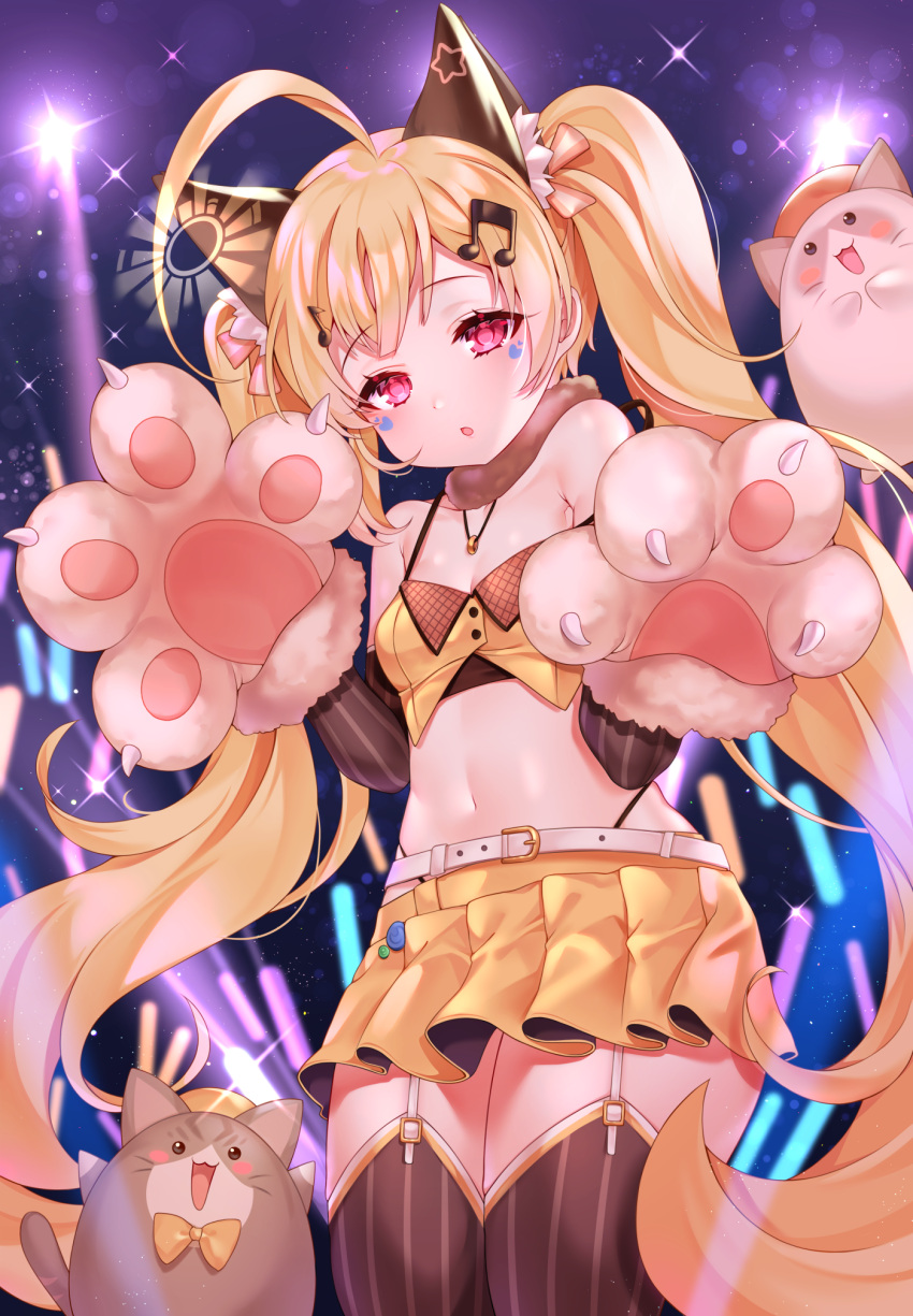 1girl, :o, ahoge, animal, animal_ear_fluff, animal_ears, azur_lane, bare_shoulders