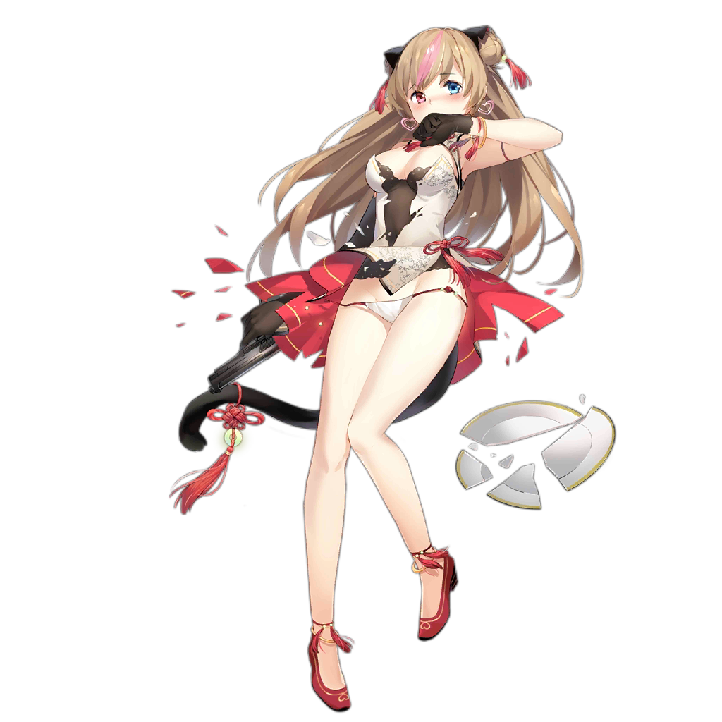 1girl, alternate_costume, anklet, arm_at_side, asymmetrical_gloves, bare_legs, black_dress, black_gloves