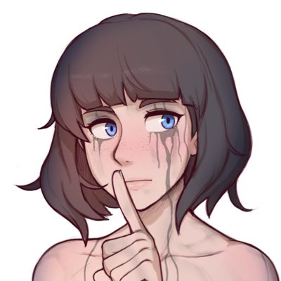 1boy, bangs, black_hair, blue_eyes, blunt_bangs, collarbone, death_stranding, dross