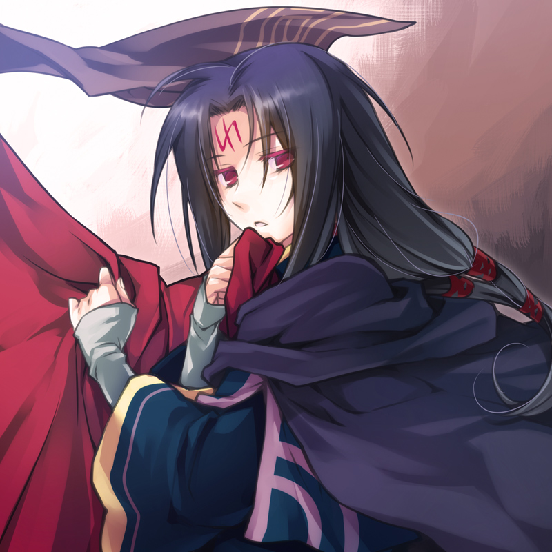 1boy, bangs, black_hair, cape, facial_mark, fire_emblem, fire_emblem:_path_of_radiance, forehead_mark