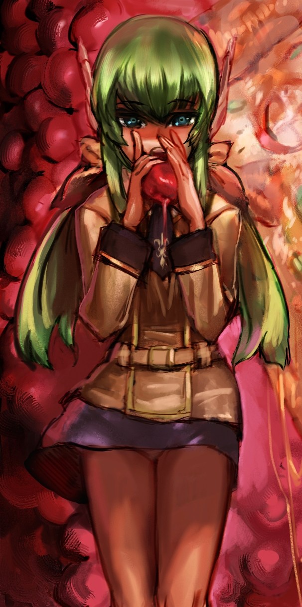 bow_(artist), bow_(bhp), c.c., cc, code_geass, green_hair, highres, long_hair