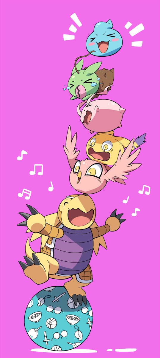 >_<, :3, :d, ^_^, animal_ears, armadimon, artist_request, balancing