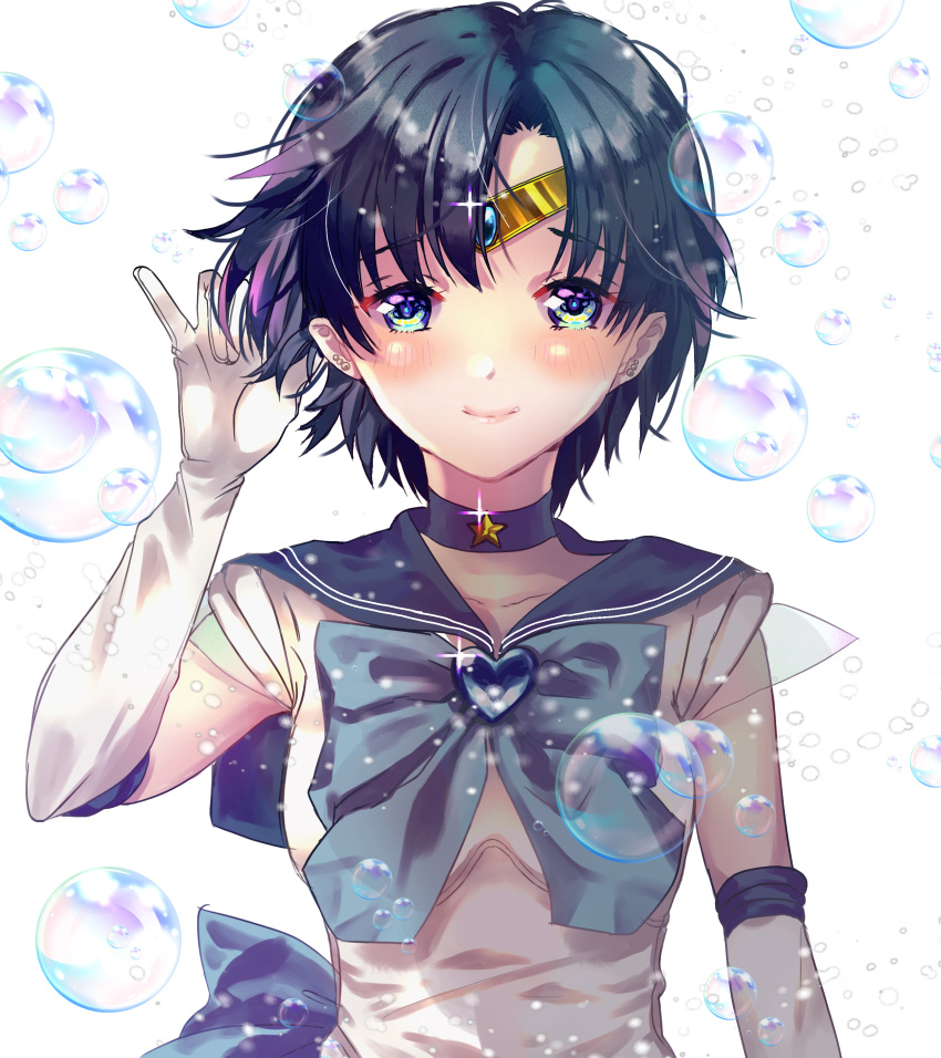 1girl, absurdres, back_bow, bangs, bishoujo_senshi_sailor_moon, black_hair, black_sailor_collar, blue_bow