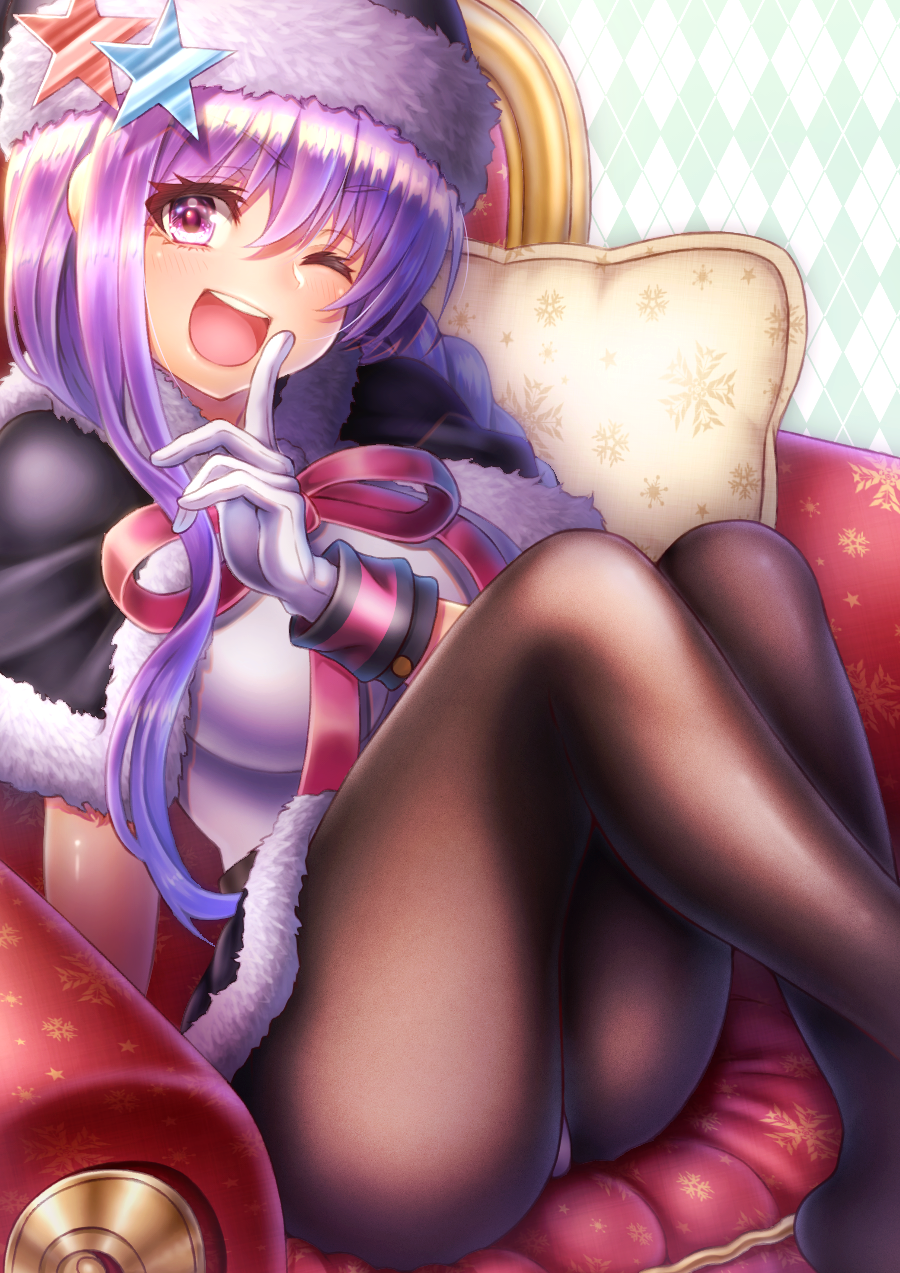 1girl, adapted_costume, ass, asymmetrical_hair, bangs, bb_(fate)_(all), bb_(swimsuit_mooncancer)_(fate), black_capelet