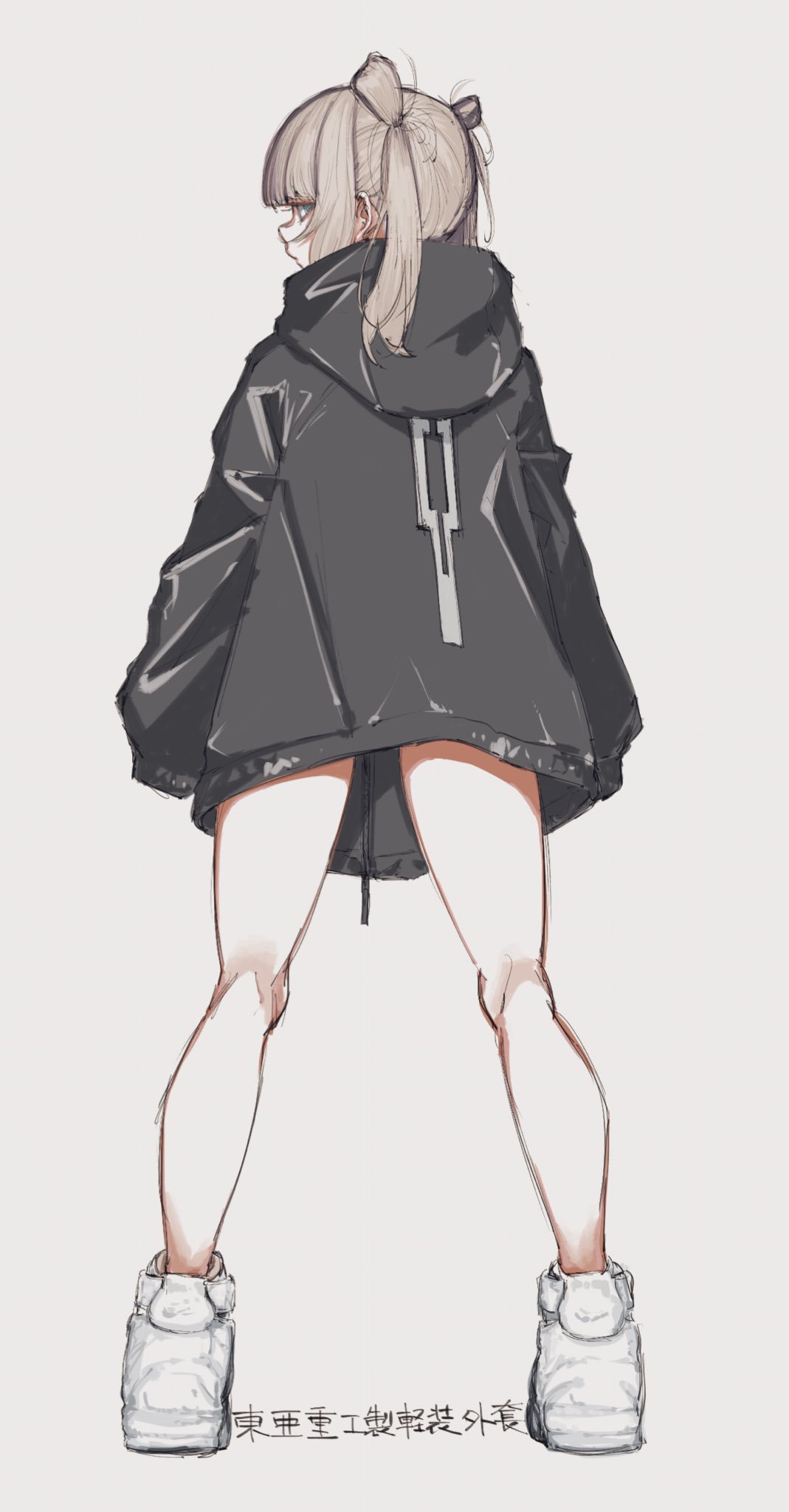 1girl, commentary_request, highres, kotoyama, looking_at_viewer, original, simple_background, solo, toha_heavy_industries