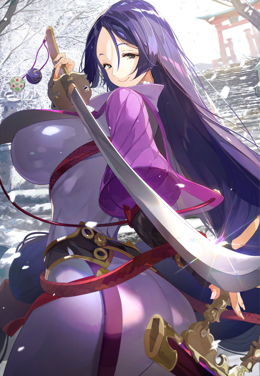 1girl, a2ki, ass, bangs, black_gloves, bodysuit, breasts, fate/grand_order