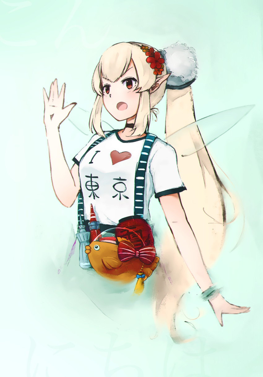 1girl, bangs, bow, cropped_torso, elu_(nijisanji), green_background, hand_up, heart