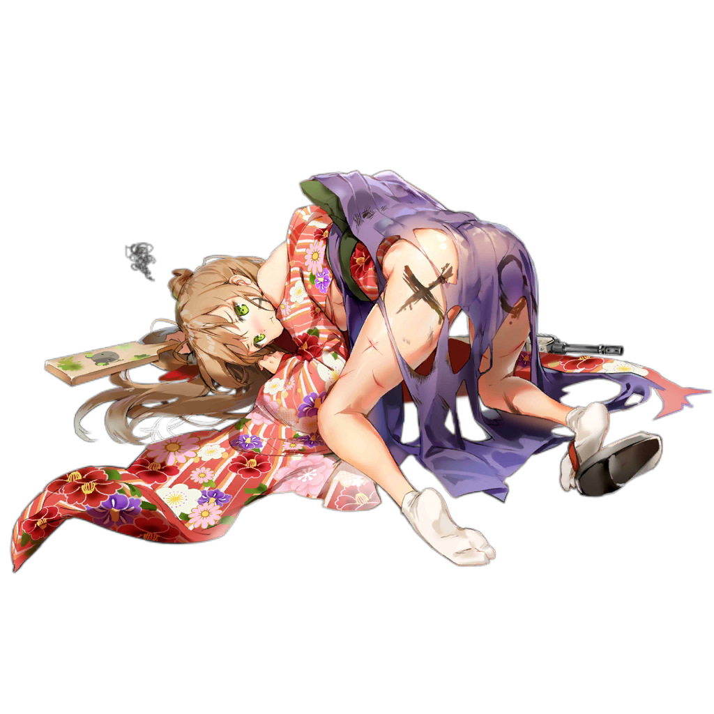 1girl, :t, ahoge, alternate_costume, anmi, ass, bangs, bare_shoulders
