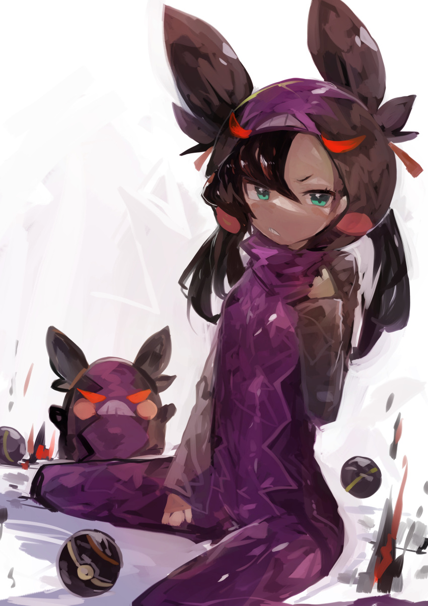 1girl, absurdres, alternate_costume, angry, asymmetrical_bangs, asymmetrical_hair, bangs, black_hair