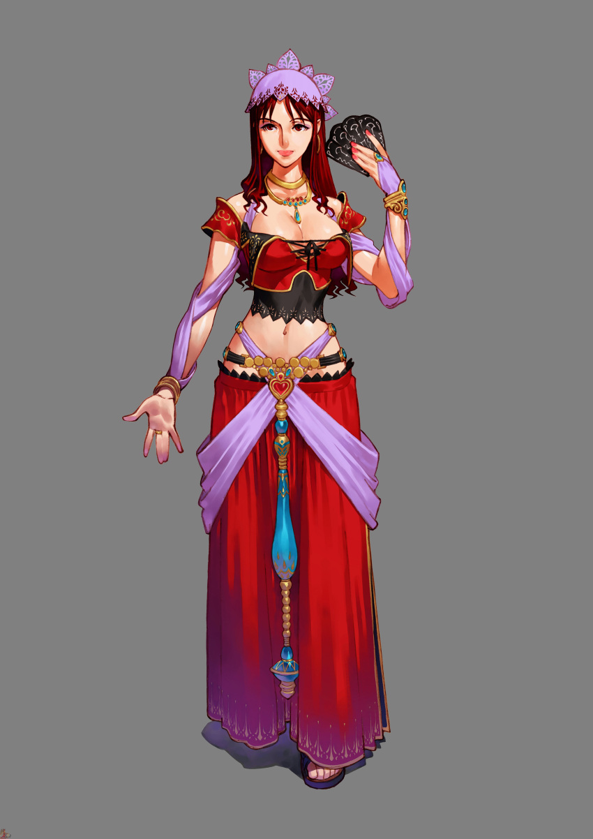 breasts, card, cards, cleavage, dahna, grandia, grandia_iii, gypsy