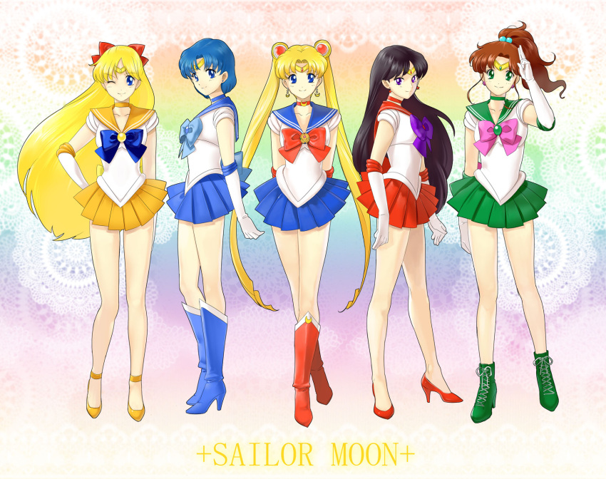aino_minako, bishoujo_senshi_sailor_moon, hino_rei, kasuga_hamui, kino_makoto, mizuno_ami, sailor_jupiter, sailor_mars