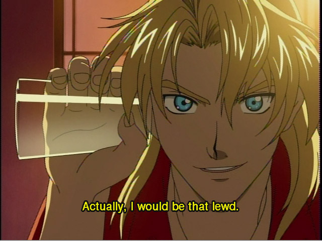 blonde_hair, blue_eyes, cap, full_metal_panic, full_metal_panic!, glass, kurz_weber, male