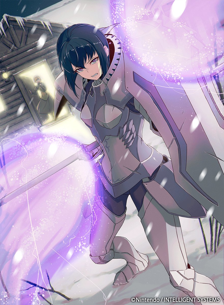 2girls, armor, artist_request, black_hair, fire_emblem, fire_emblem_awakening, fire_emblem_cipher, grey_hair
