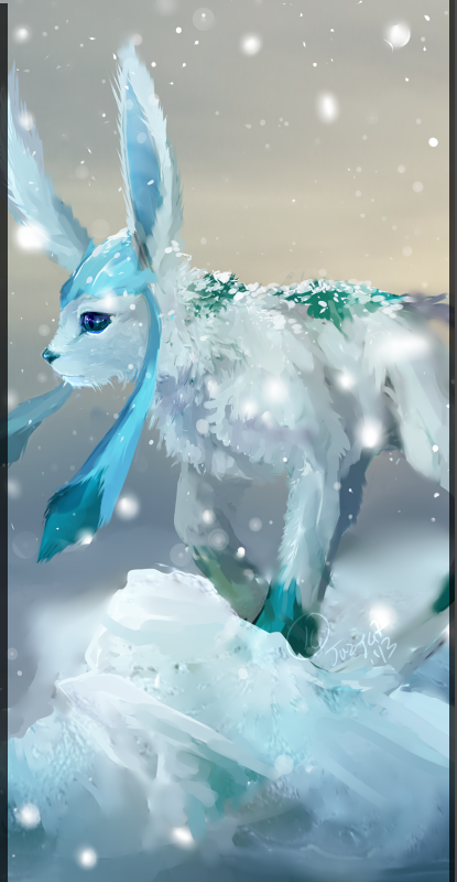 2013, commentary, creature, day, english_commentary, gen_4_pokemon, glaceon, jazzycat