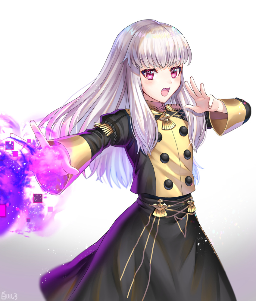 1girl, fire_emblem, fire_emblem:_three_houses, garreg_mach_monastery_uniform, highres, long_hair, long_sleeves, lysithea_von_ordelia
