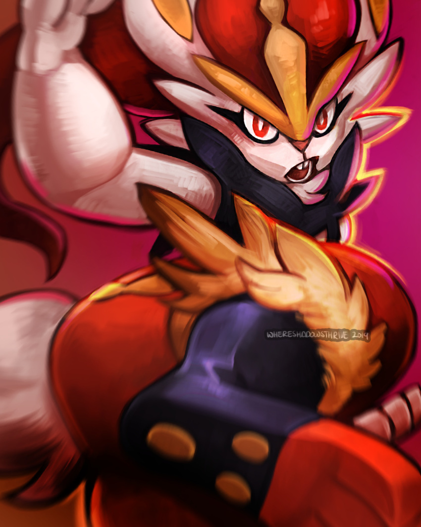 2019, cinderace, commentary, commission, creature, defiant_drills, english_commentary, gen_8_pokemon
