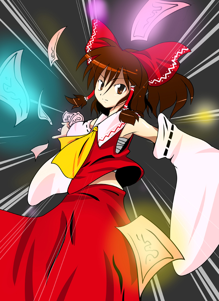 futoshi, futoshi_(pixiv), hakurei_reimu, japanese_clothes, miko, sarashi, touhou
