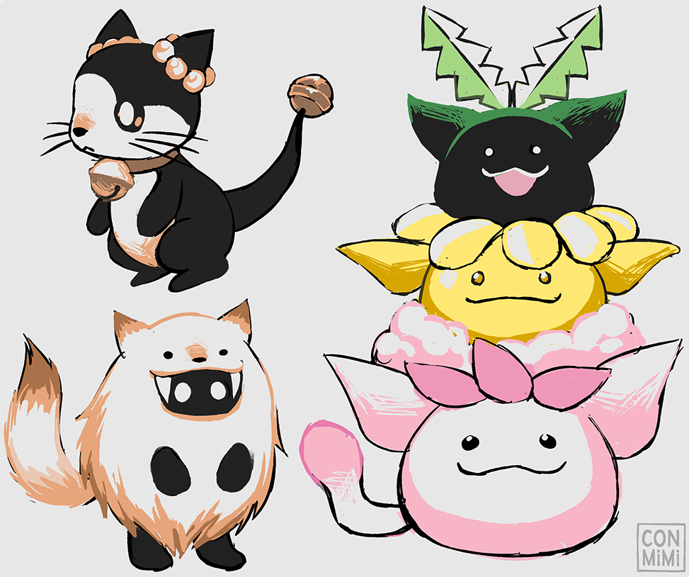 ._., :3, :d, beta_pokemon, black_eyes, cat, commentary, conmimi