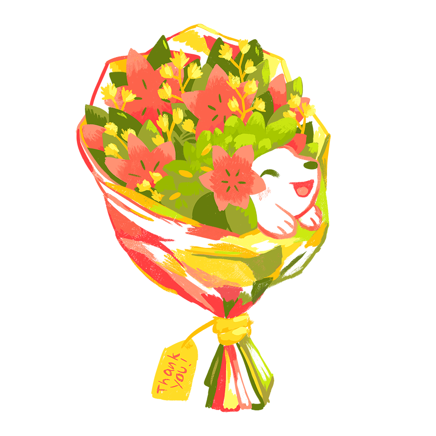 :d, ^_^, bouquet, closed_eyes, commentary, english_commentary, flower, gen_4_pokemon