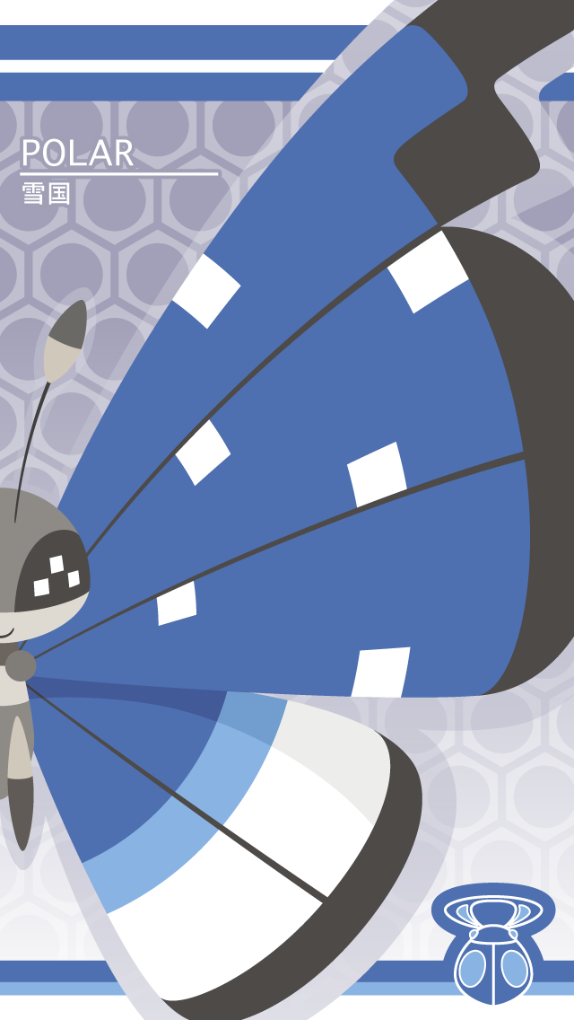 badge, black_eyes, bug, bug_badge, butterfly, creature, english_text, grey_background
