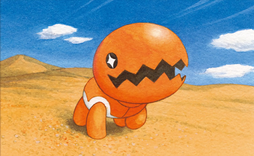 black_eyes, blue_sky, clouds, creature, day, desert, full_body, gen_3_pokemon