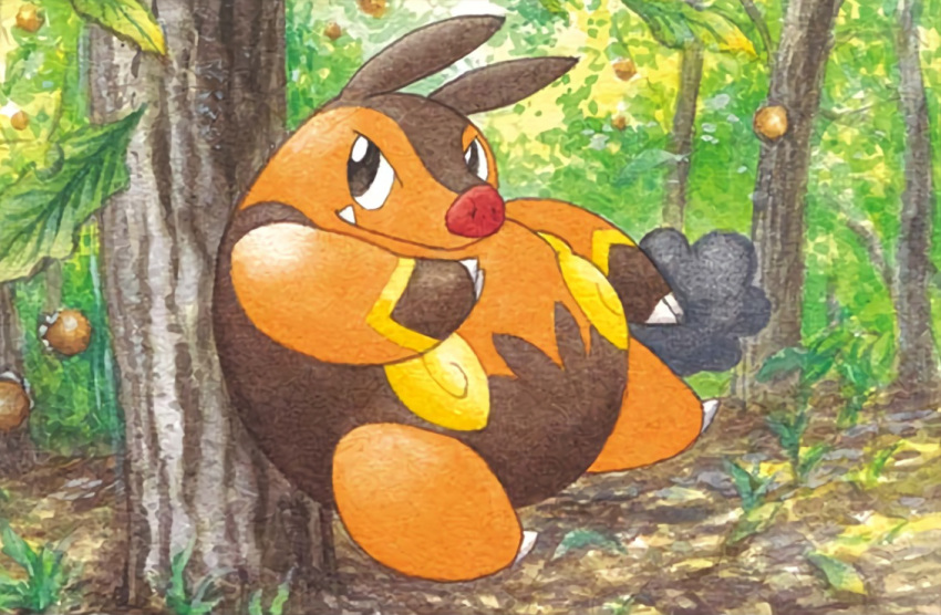 black_eyes, claws, closed_mouth, creature, day, forest, full_body, gen_5_pokemon