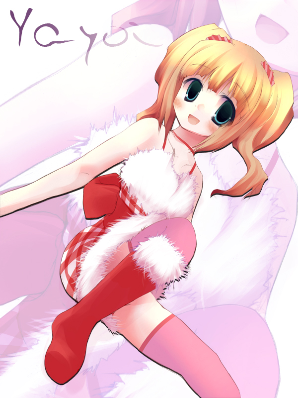 hako, hako_(dollspro), idolmaster, takatsuki_yayoi, thighhighs, twintails
