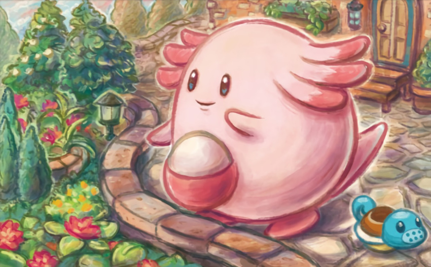 creature, no_humans, official_art, pokemon, pokemon_(creature), pokemon_trading_card_game, solo, sowsow