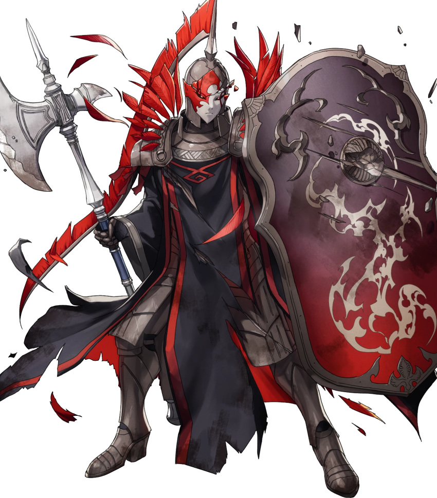 1other, armor, armored_boots, axe, boots, dai-xt, feathers, fire_emblem