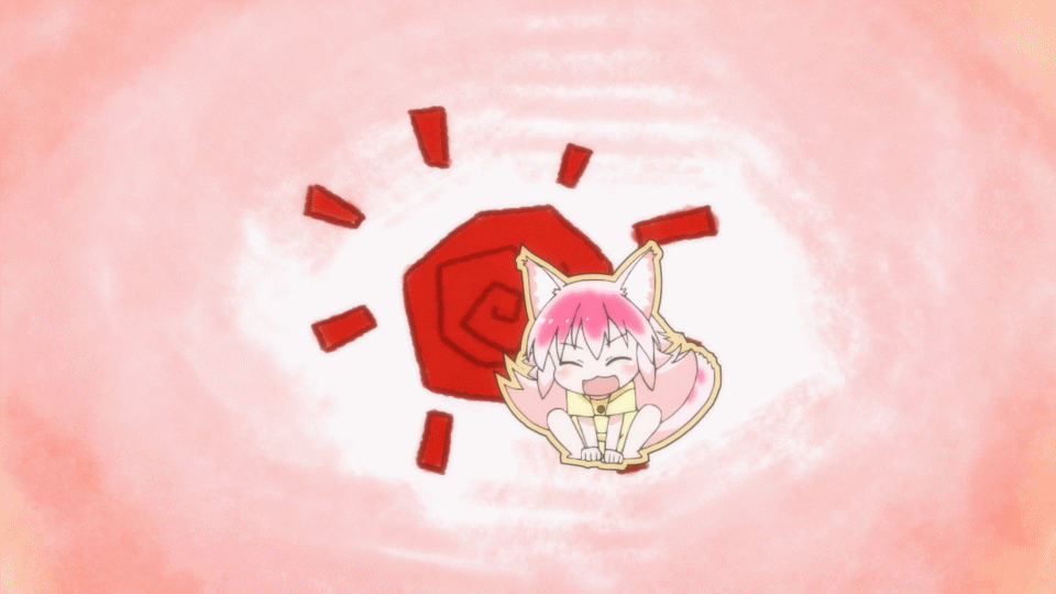 ^3^, animal_pose, animated, animated_gif, barefoot, gradient_hair, jumping, multicolored_hair