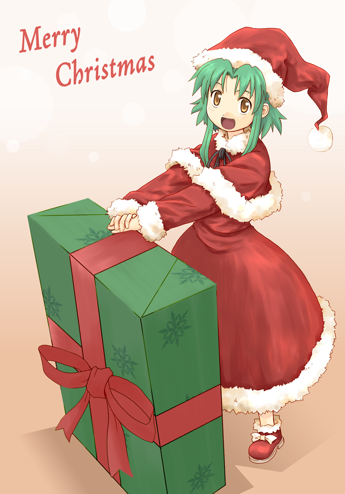 capelet, christmas, haniwa_(leaf_garden), maybell, original, santa_costume