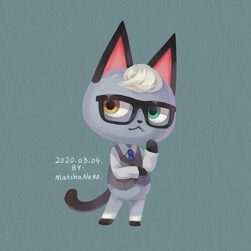 1boy, animal_ears, artist_name, cat_ears, cat_tail, dated, doubutsu_no_mori, furry