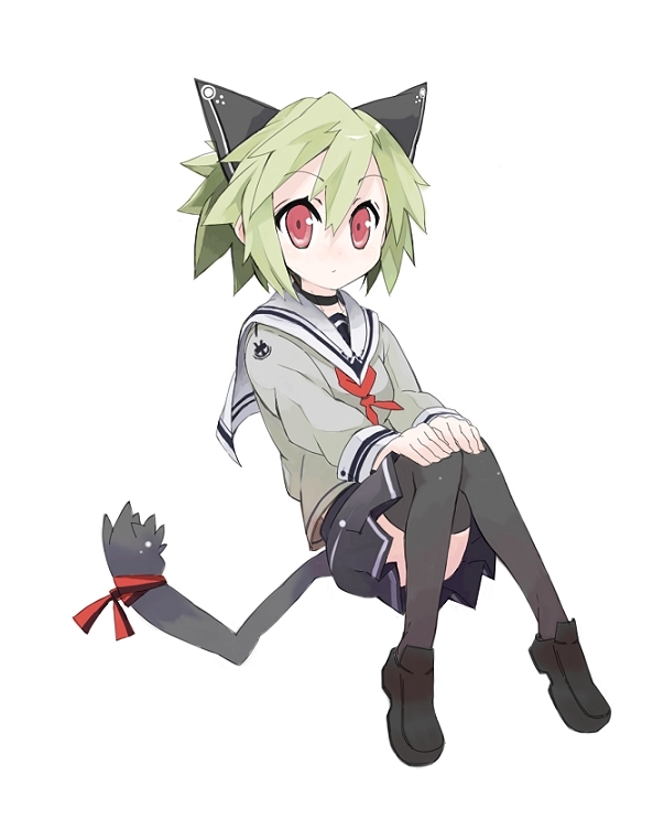 cat_ears, namo, namo_(goodbyetears), original, school_uniform, serafuku, tail, thigh-highs