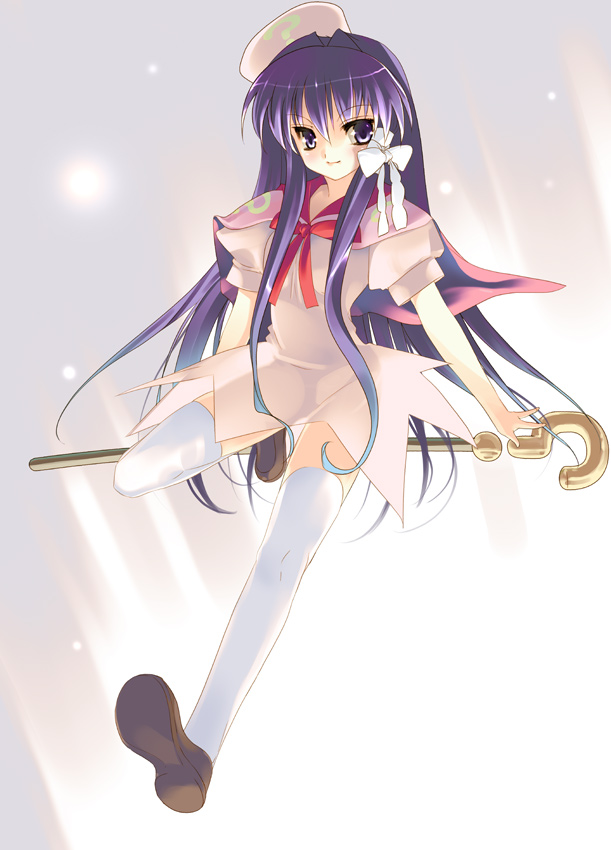 1girl, benesse, clannad, cosplay, fairy, fujibayashi_kyou, hatena_yousei, hatena_yousei_(cosplay)