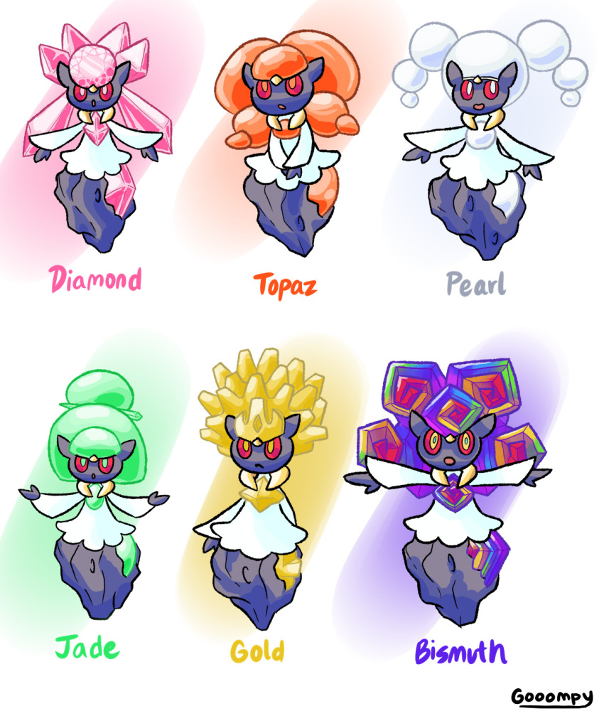 :o, bismuth, commentary, creature, diamond_(gemstone), diancie, english_commentary, english_text