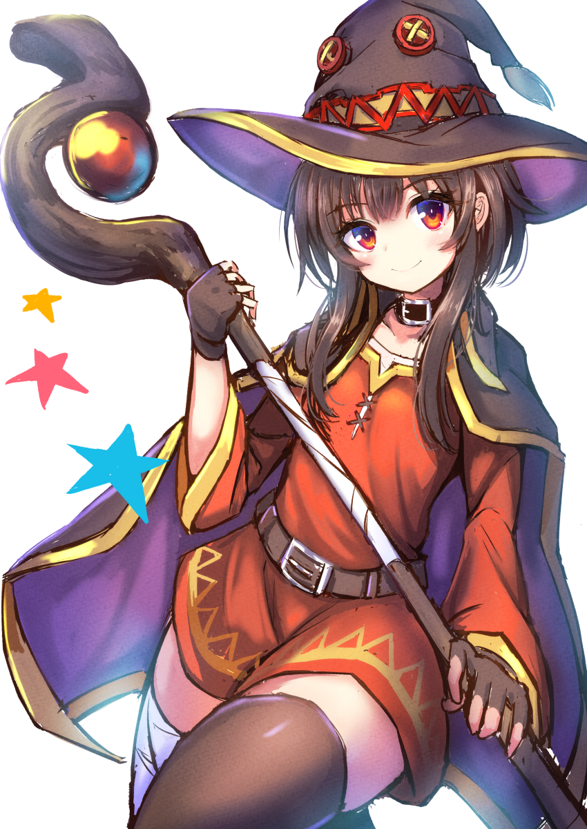1girl, bandages, bangs, bare_shoulders, blush, brown_hair, cloak, collar