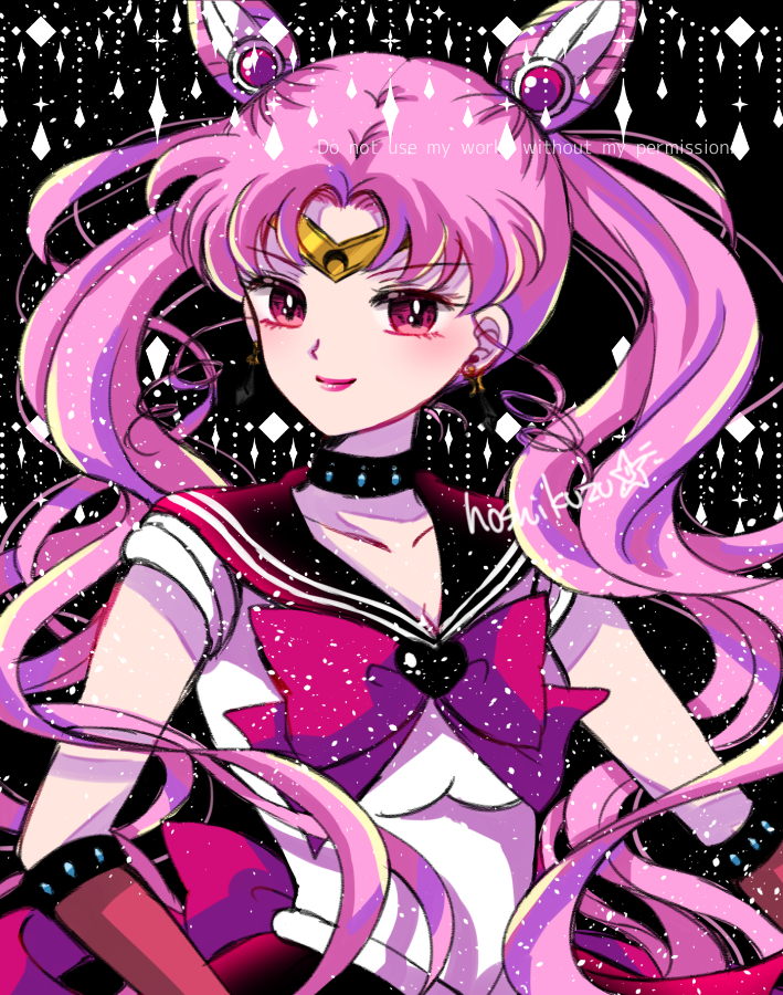 1girl, back_bow, bishoujo_senshi_sailor_moon, black_lady, black_neckwear, black_sailor_collar, bow, brooch