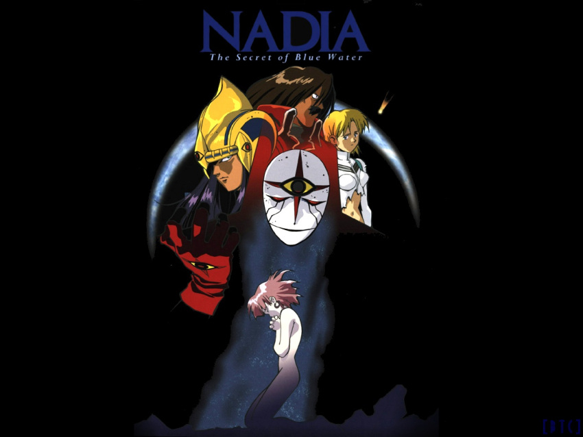 electra, fushigi_no_umi_no_nadia, gargoyle, nadia, nemo, neo_ikon_epiphanes, wallpaper