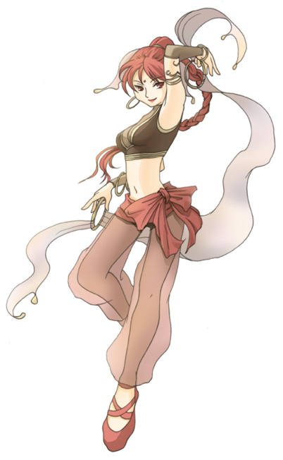 arabian_clothes, braid, dancer, fire_emblem, fire_emblem:_seima_no_kouseki, fire_emblem:_the_sacred_stones, harem_outfit, harem_pants