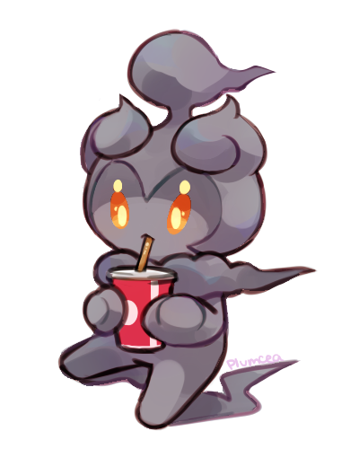 commentary, creature, cup, drinking, drinking_straw, english_commentary, gen_7_pokemon, holding