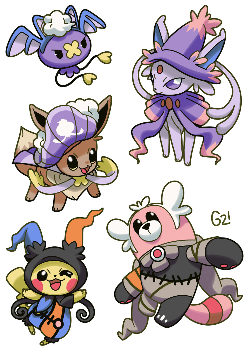 bear, bewear, black_eyes, chandelure, chandelure_(cosplay), clothed_pokemon, commentary, cosplay