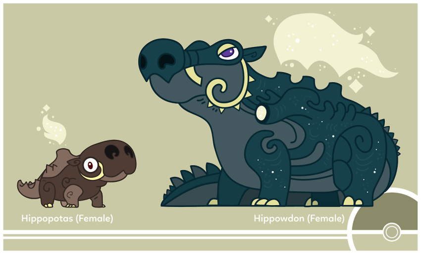 brown_background, character_name, claws, commentary, cosmopoliturtle, creature, english_commentary, full_body