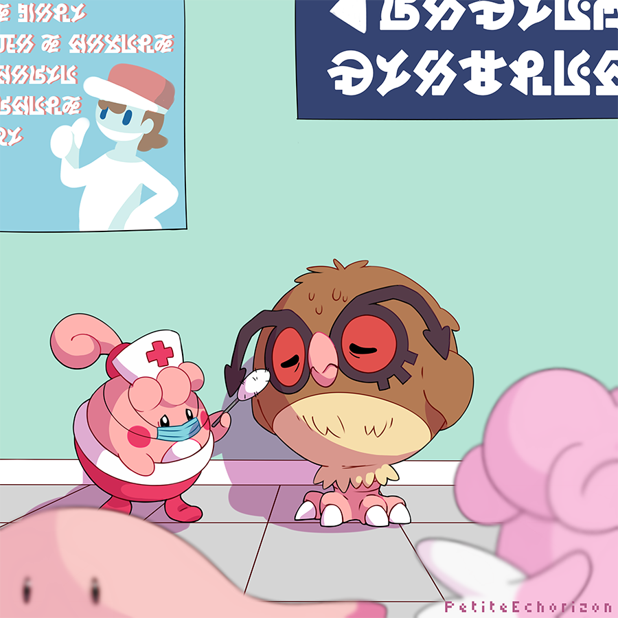 4others, animal, bird, blissey, chansey, claws, commentary, coronavirus_pandemic
