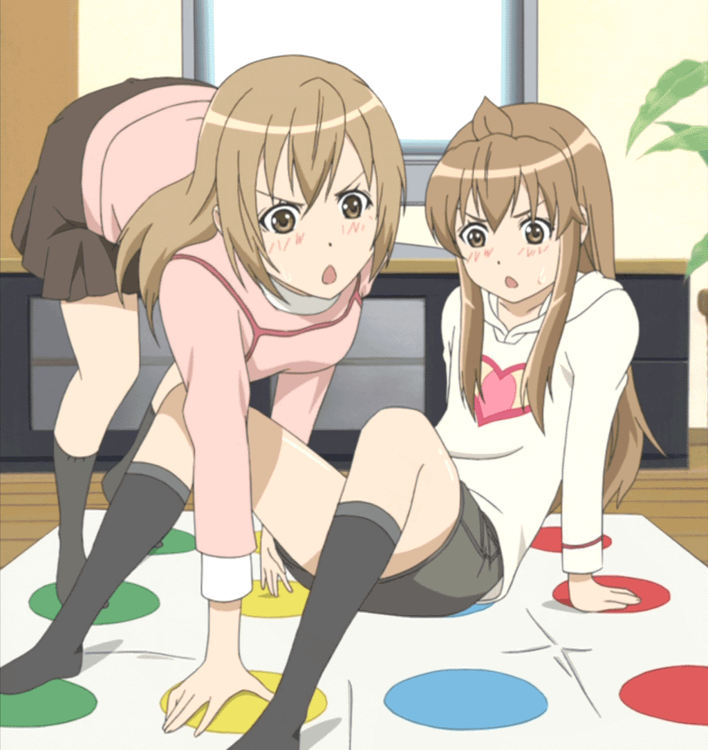 animated, animated_gif, brown_eyes, brown_hair, cap, gif, minami-ke, minami_chiaki