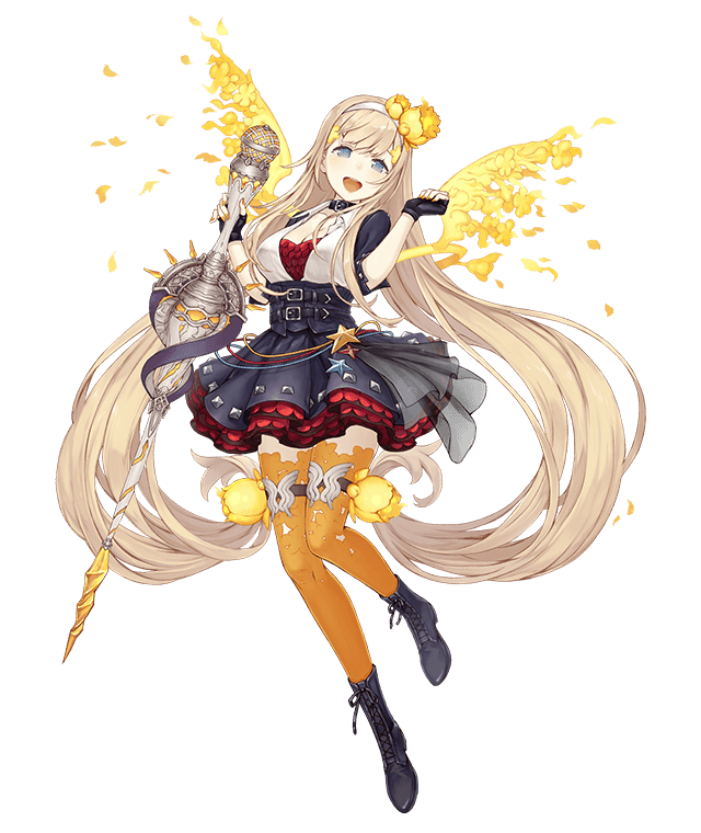 1girl, :d, ankle_boots, black_gloves, blonde_hair, blue_eyes, boots, choker