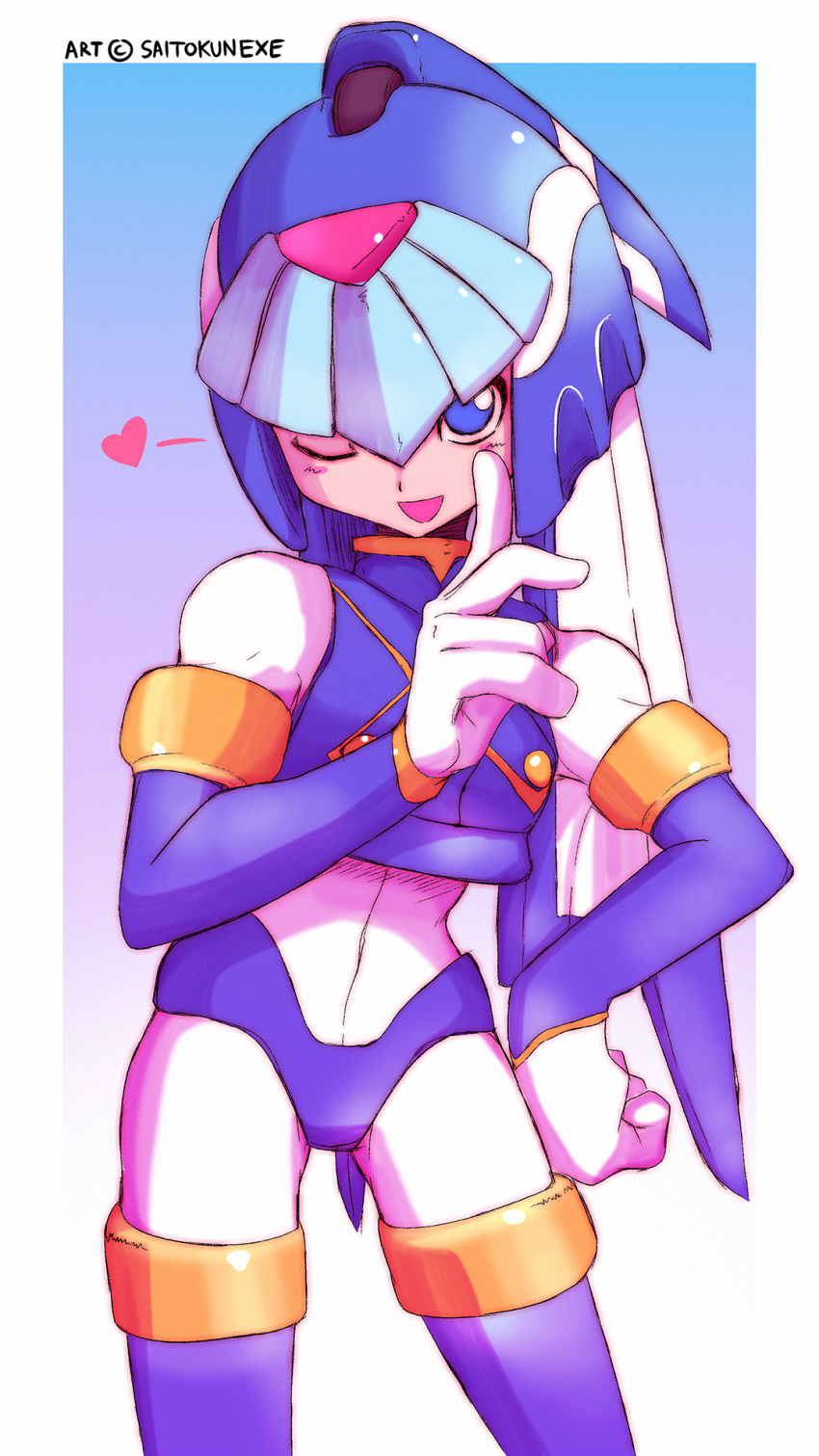 1girl, highres, leviathan_(rockman), rockman, rockman_zero, shoutaro_saito