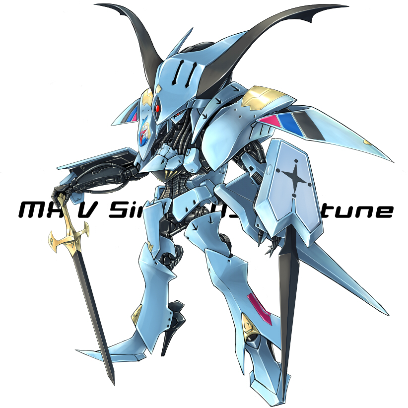 chibi, five_star_stories, high_heels, horns, joints, mecha, mortar_headd, neptune_(five_star_stories)