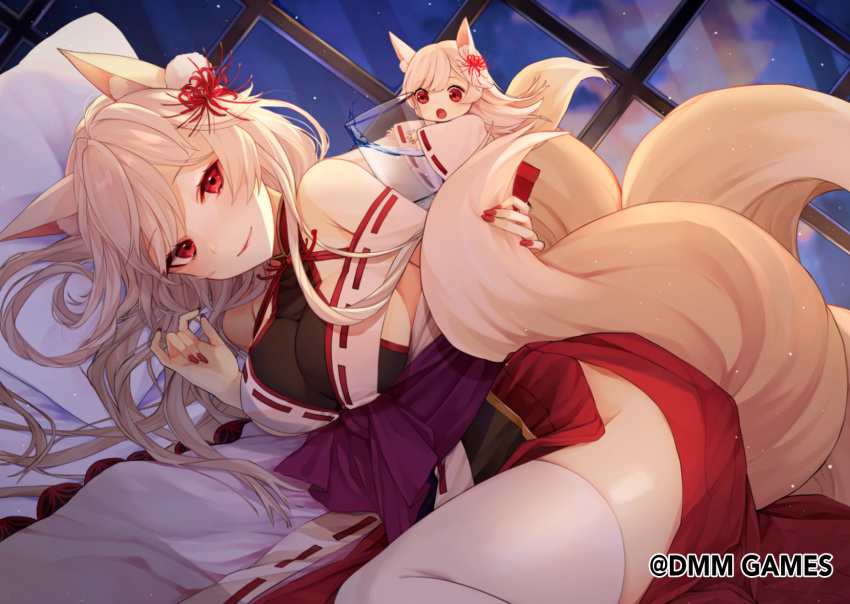 2girls, :o, animal_ears, chibi, closed_mouth, cup, drinking_glass, dual_persona
