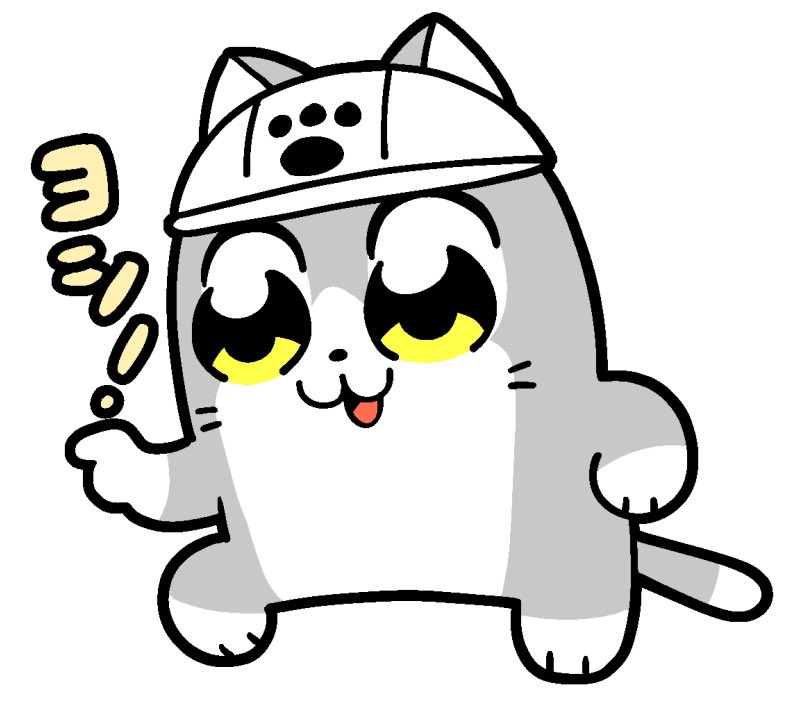 animal, bkub, cat, futaba_channel, genba_neko, hat, no_humans, open_mouth