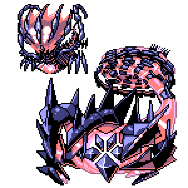 commentary, creature, english_commentary, eternatus, full_body, gen_8_pokemon, legendary_pokemon, no_humans